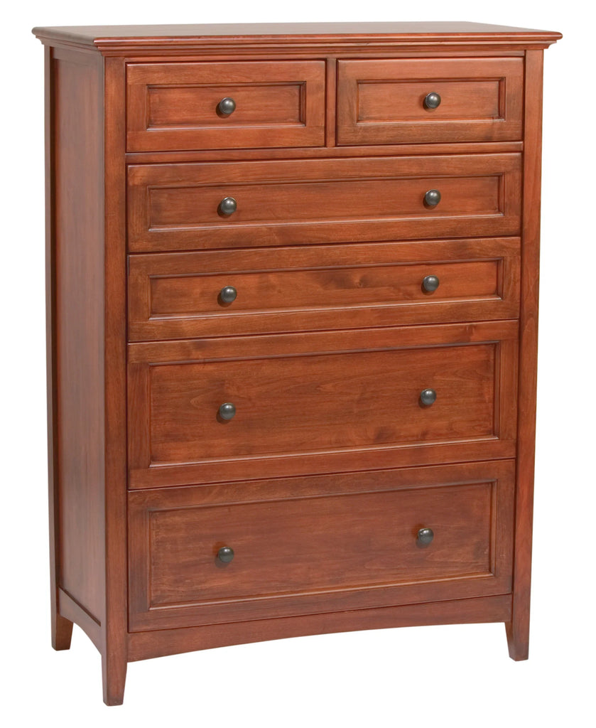 Mckenzie 6 Drawer Chest - Woodcraft Furniture
