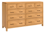 2 West 10 Drawer Dresser