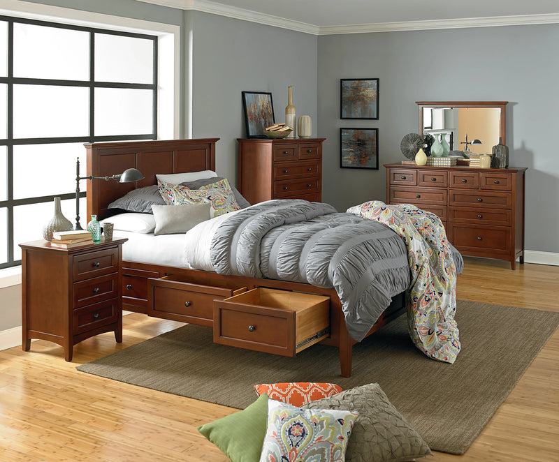 Mckenzie 10 Drawer Dresser - Woodcraft Furniture