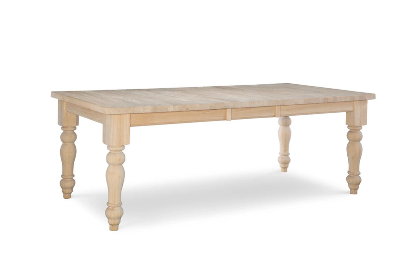Farmhouse Leg Table - Woodcraft Furniture