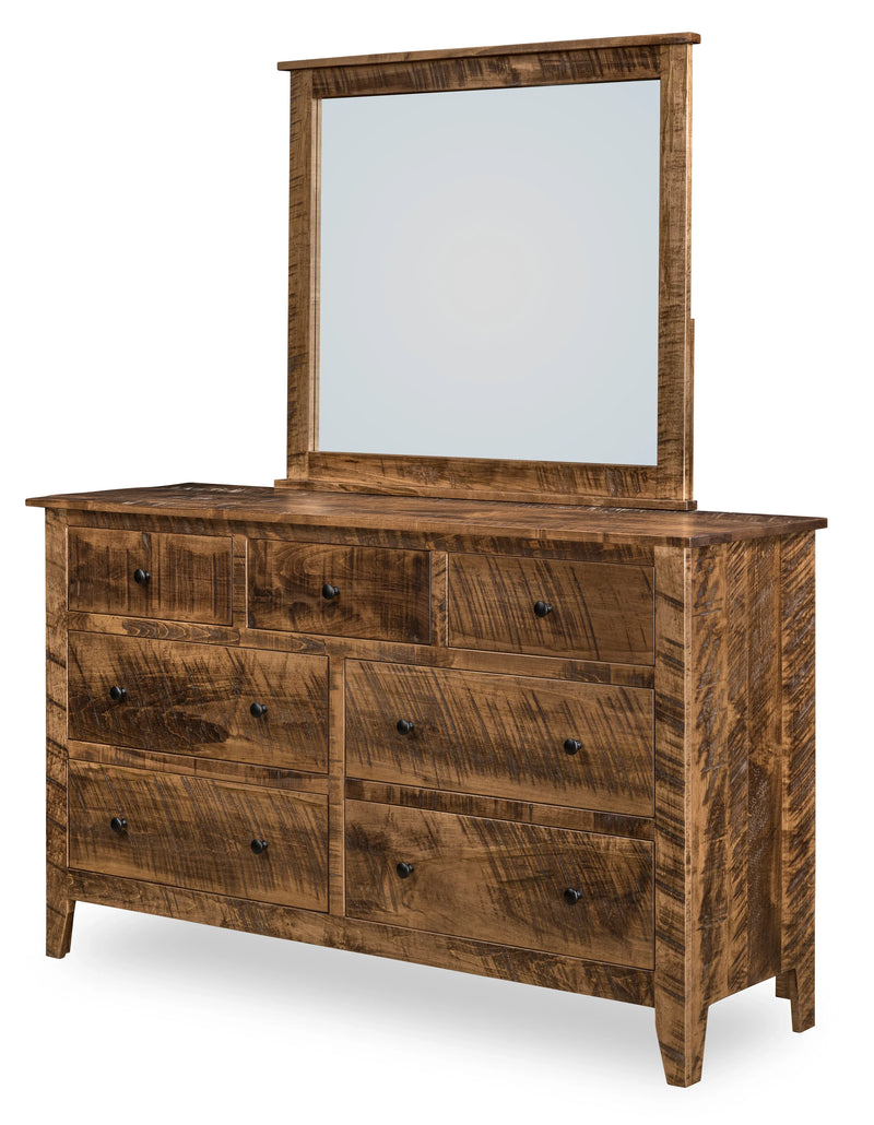 Livingston 7 Drawer Dresser - Woodcraft Furniture