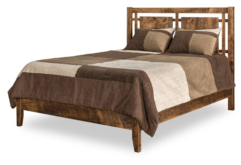Livingston Open Panel Bed - Woodcraft Furniture