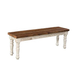 Farmhouse Bench - Woodcraft Furniture
