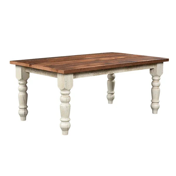 Farmhouse Leg Table - Woodcraft Furniture