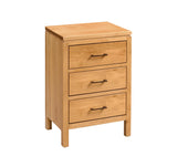 2 West 3 Drawer Nightstand - Woodcraft Furniture