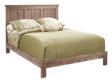 Alder Raised Panel Bed