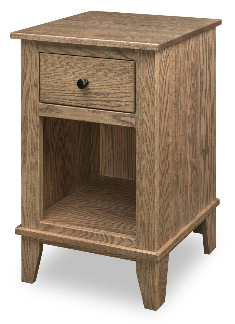 Madison 1 Drawer Nightstand - Woodcraft Furniture