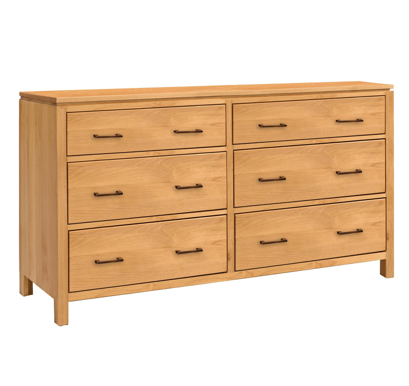 2 West 6 Drawer Dresser - Woodcraft Furniture