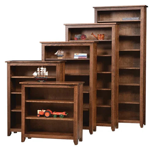 Modern Mission 36" by 84" Bookcase