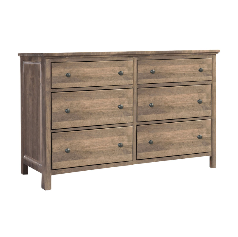 Heritage 6 Drawer Dresser - Woodcraft Furniture
