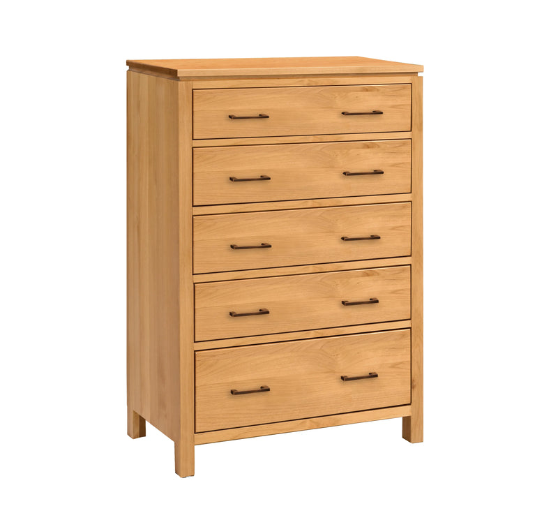 2 West 5 Drawer Chest - Woodcraft Furniture
