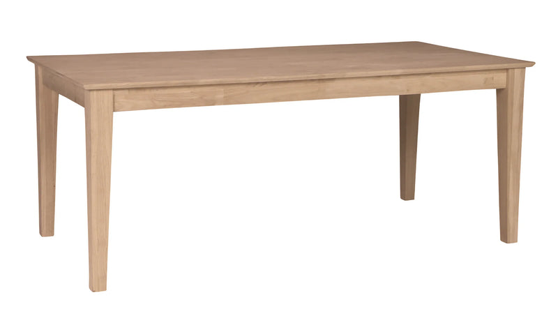 Shaker Leg Table - Woodcraft Furniture