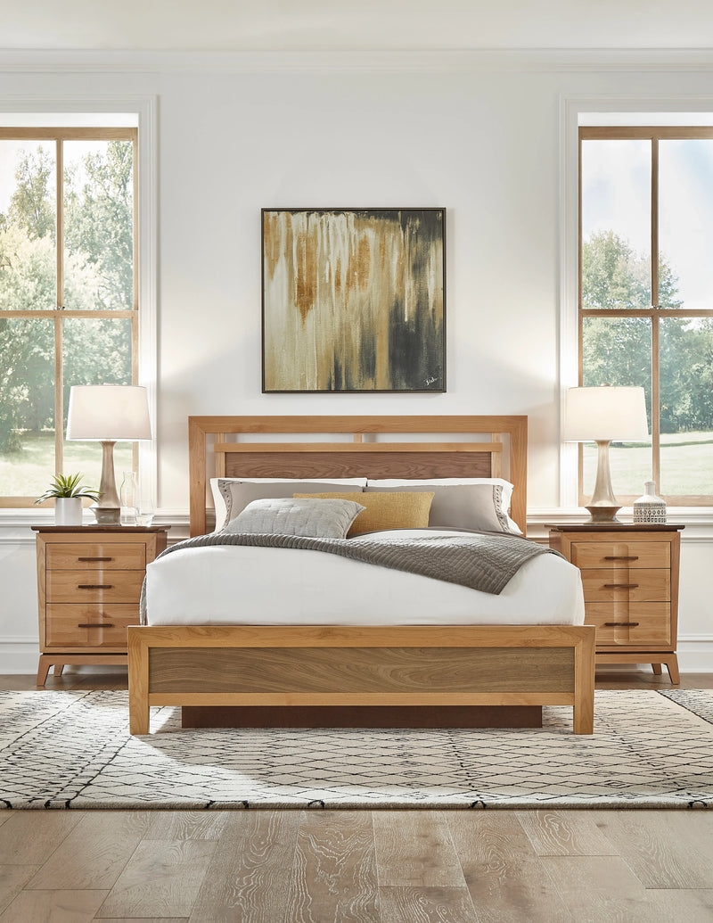 Addison 3 Drawer Nightstand - Woodcraft Furniture