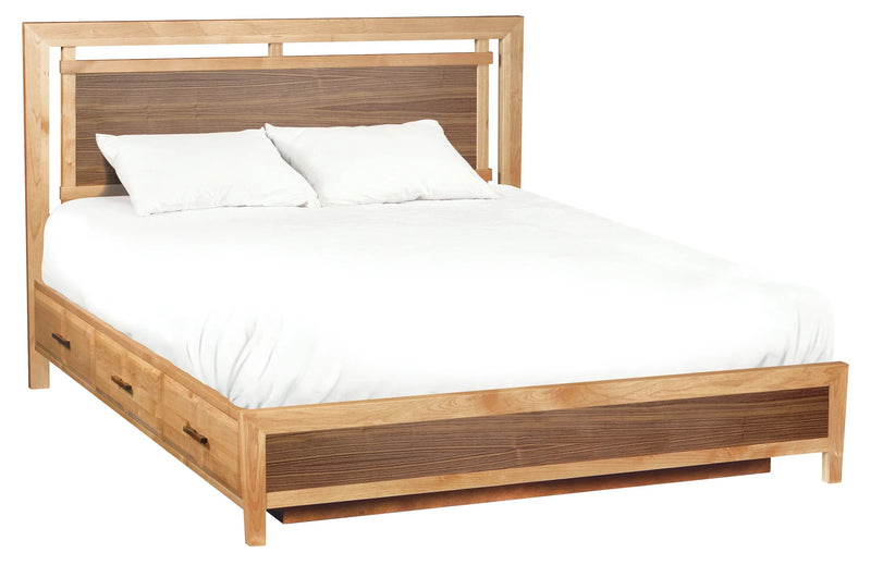 Addison Panel Storage Bed - Woodcraft Furniture