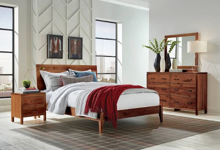 2 West 2 Drawer Nightstand - Woodcraft Furniture