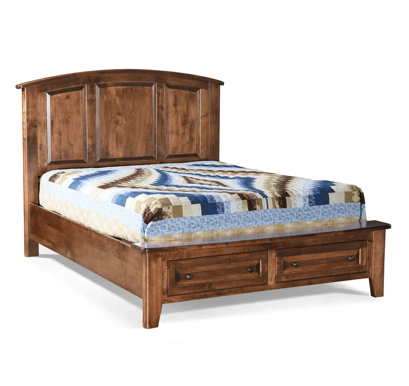Carson Storage Bed - Woodcraft Furniture