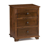Portland 3 Drawer Nightstand