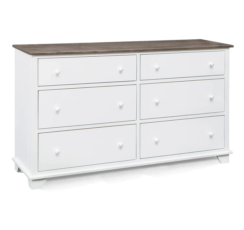 Portland 6 Drawer Dresser - Woodcraft Furniture