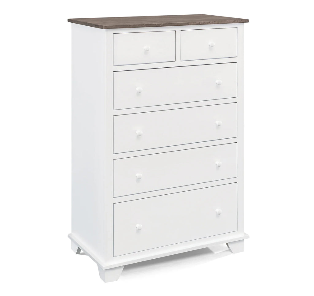 Portland 6 Drawer Chest - Woodcraft Furniture