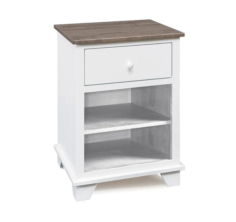 Portland 1 Drawer Nightstand - Woodcraft Furniture