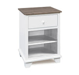 Portland 1 Drawer Nightstand - Woodcraft Furniture