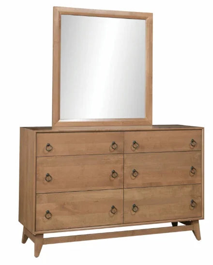 Allentown 6 Drawer Dresser - Woodcraft Furniture