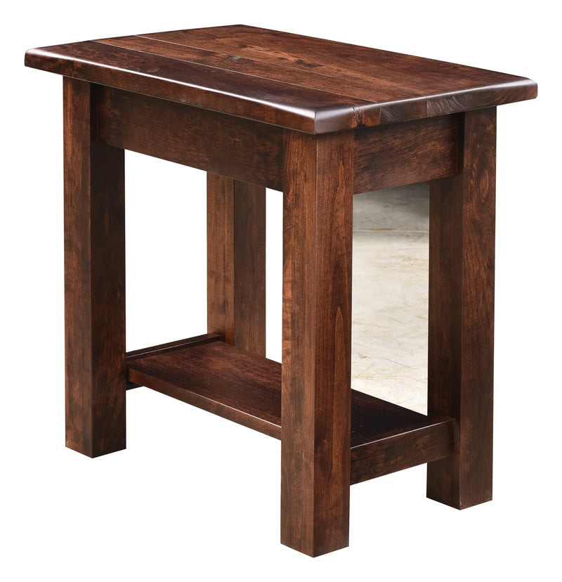 Barn Floor Chair Side Table - Woodcraft Furniture