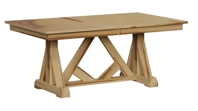 Bailey Trestle Table - Woodcraft Furniture