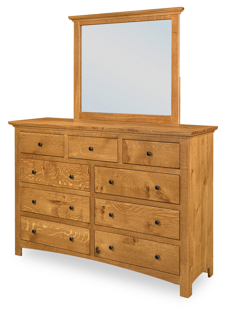 Canton Mirror - Woodcraft Furniture