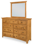 Canton Mirror - Woodcraft Furniture