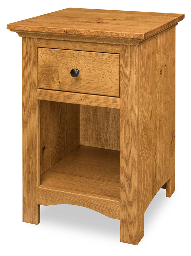 Canton 1 Drawer Nightstand - Woodcraft Furniture