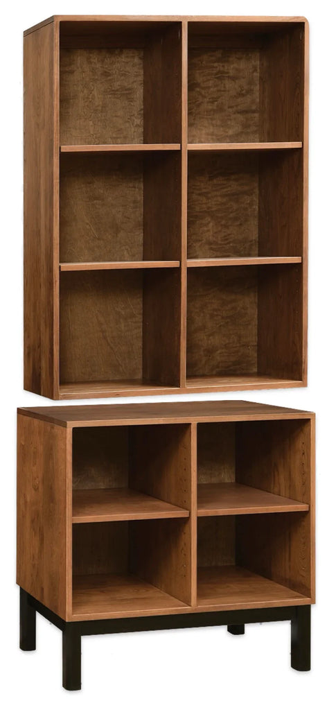 Cooper Customizable Bookcase - Woodcraft Furniture