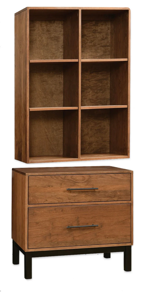 Cooper Customizable Bookcase - Woodcraft Furniture