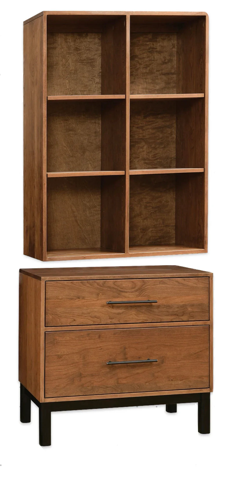 Cooper Customizable Bookcase - Woodcraft Furniture