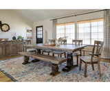 Kimberley Trestle Table - Woodcraft Furniture