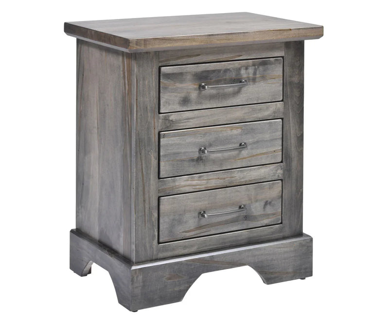 Kimberley 3 Drawer Nightstand - Woodcraft Furniture