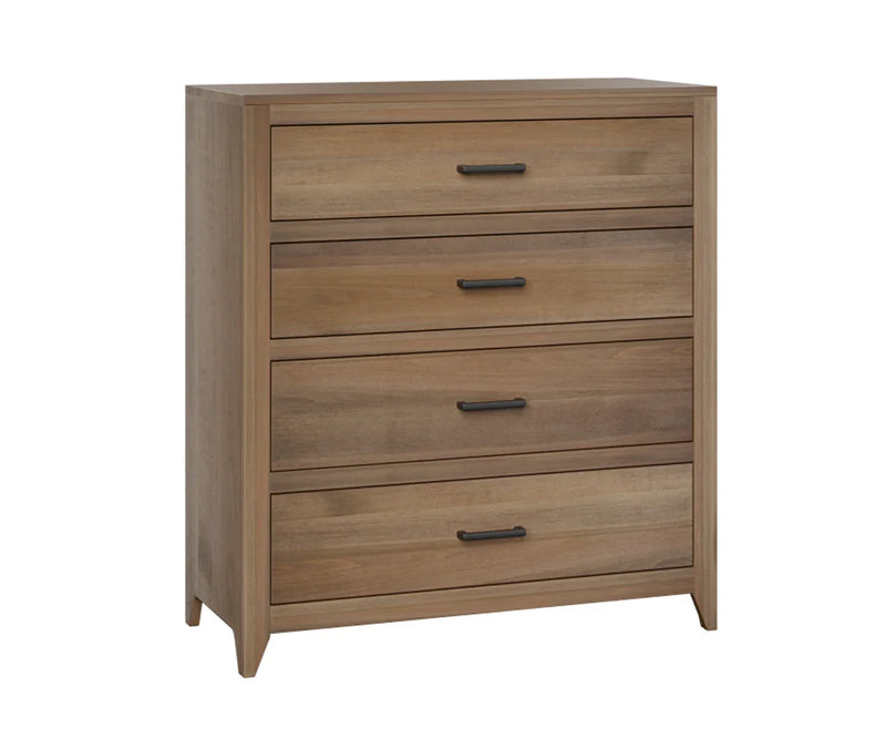 Newport 4 Drawer Chest - Woodcraft Furniture