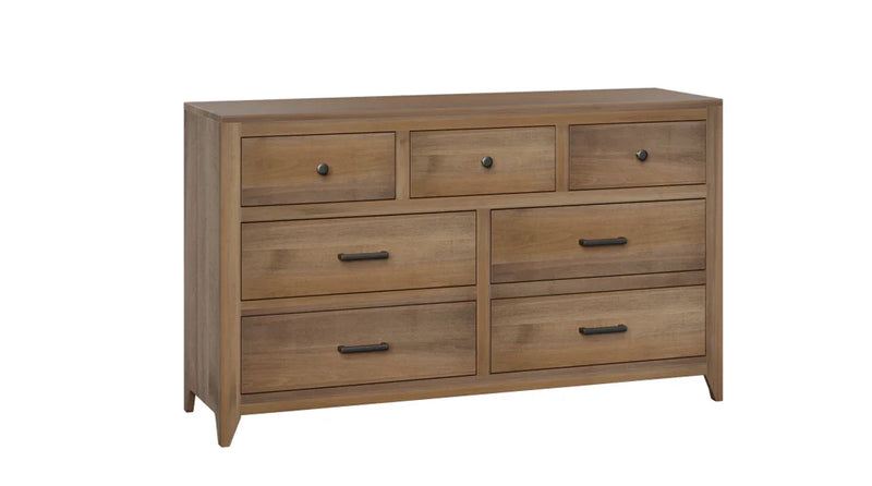 Newport 7 Drawer Dresser - Woodcraft Furniture