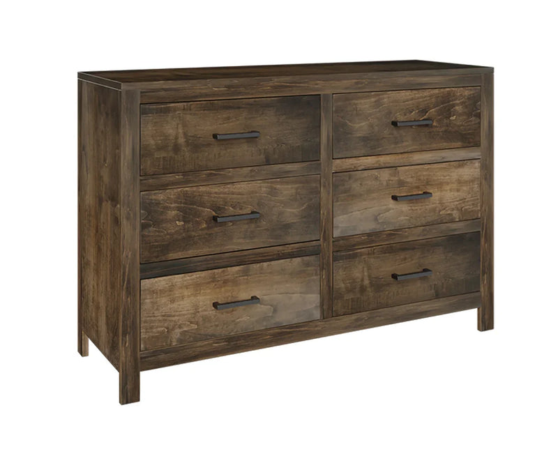 Newport 6 Drawer Dresser - Woodcraft Furniture