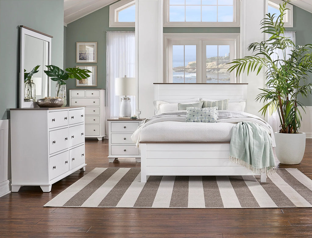 Portland 3 Drawer Nightstand - Woodcraft Furniture