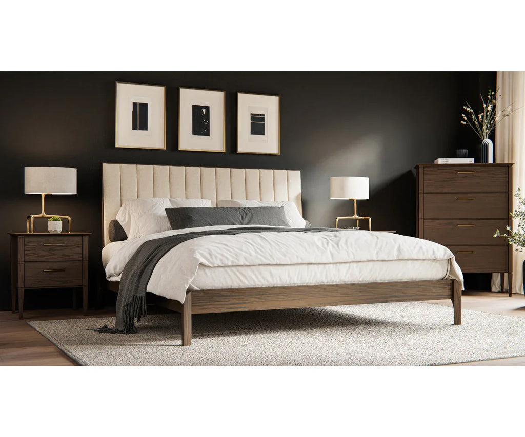 Reveal Upholstered Frame Headboard Platform Bed - Woodcraft Furniture