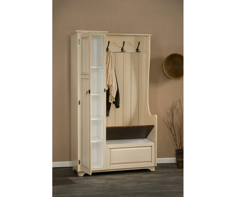 Savannah Hall Seat - Woodcraft Furniture