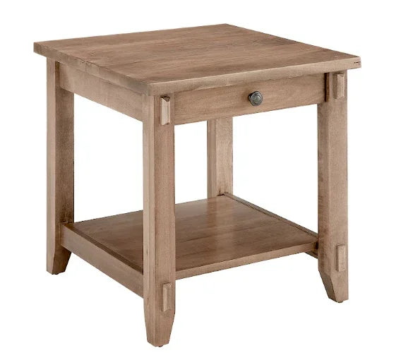 Maple End Table - 22" Wide