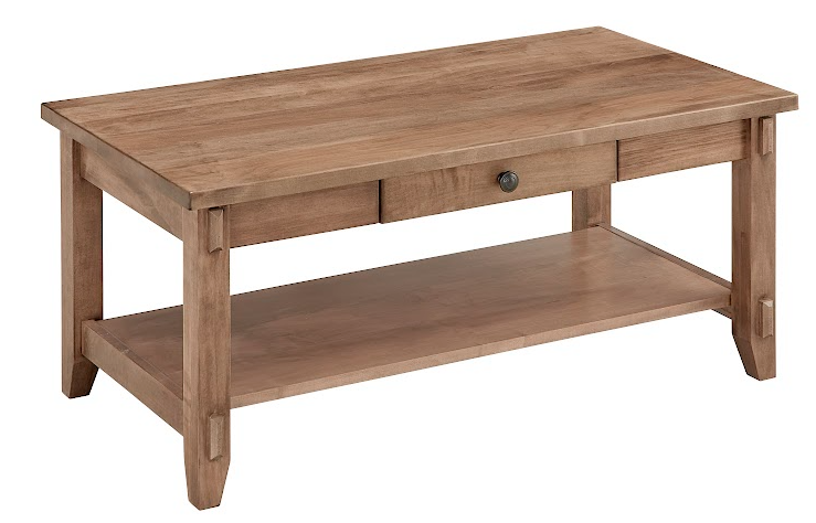 Solid maple coffee table discount