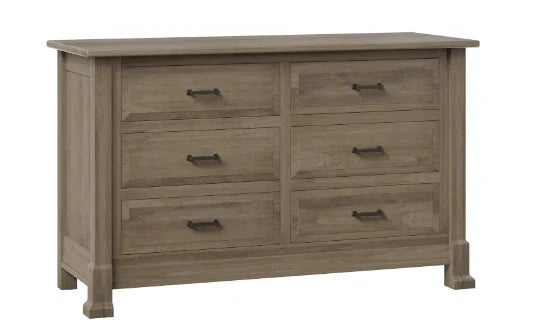 Mackenzie 6 Drawer Dresser - Woodcraft Furniture