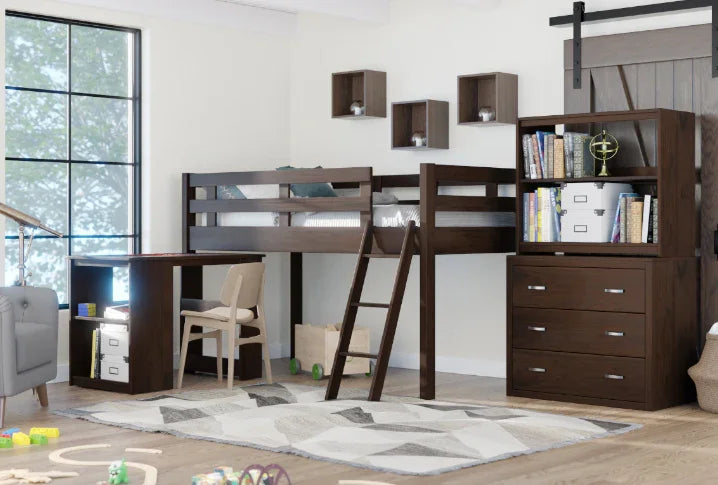 Solana Loft Bed - Woodcraft Furniture