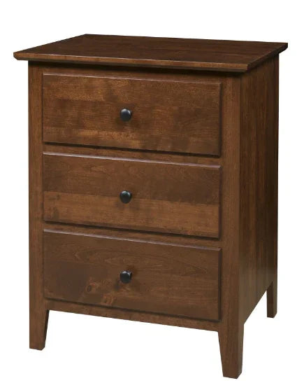 Shoreview 3 Drawer Nightstand - Woodcraft Furniture
