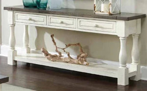 Tuscan Sofa Table - Woodcraft Furniture
