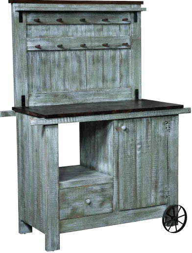 Gold Mine Coffee Wagon - Woodcraft Furniture