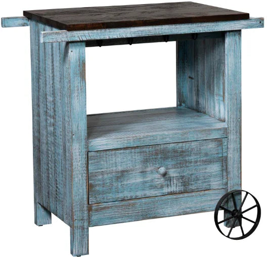 Gold Mine Tea Cart - Woodcraft Furniture